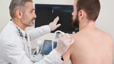 Echo onderzoek tendinits calcarea